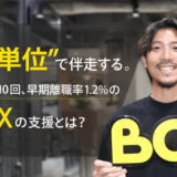 “人生単位”で伴走する。平均面談数10回、離職率1.2%の人材会社BOXの支援