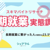 スキマバイトから長期就業に繋がったユーザーは23.5％、シェアフル株式会社調査