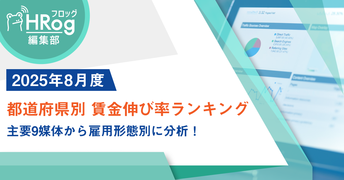 【2025年8月度】都道府県別 賃金伸び率ランキング