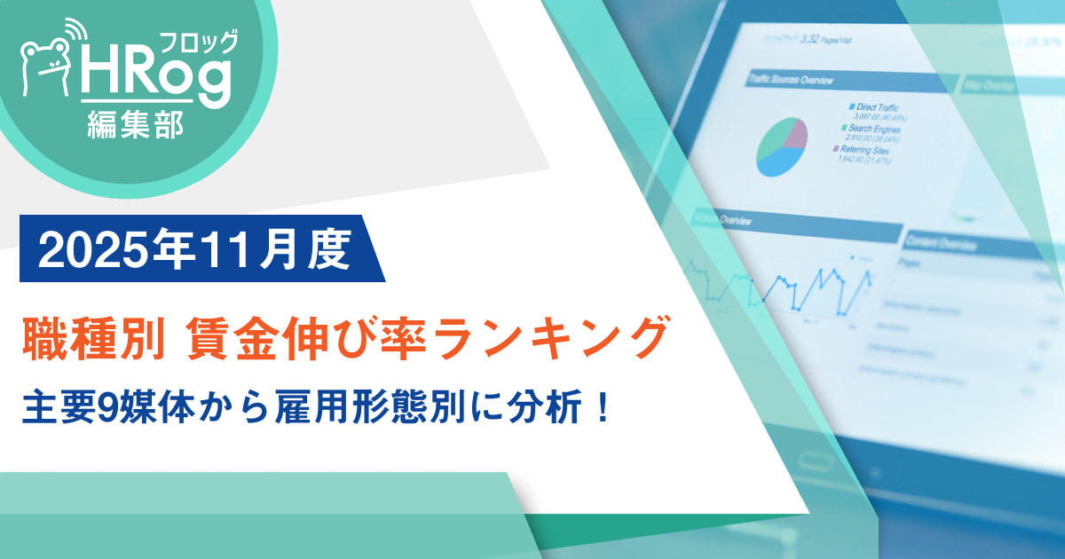 【2025年11月度】職種別 賃金伸び率ランキング